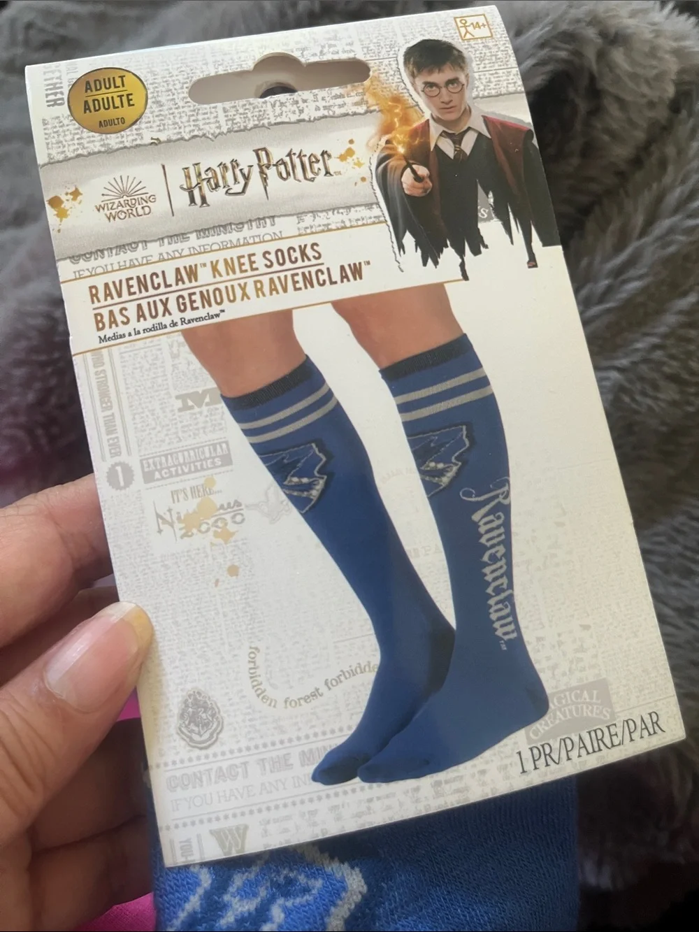 Harry Potter Ravenclaw Knee Socks NWT